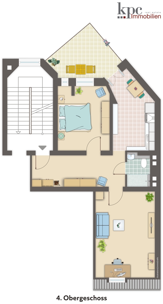 Glockenbach! Helle 2-Zi-Whg. mit Balkon in Altbaujuwel! Lift! Ruhig und sonnig! - Grundriss