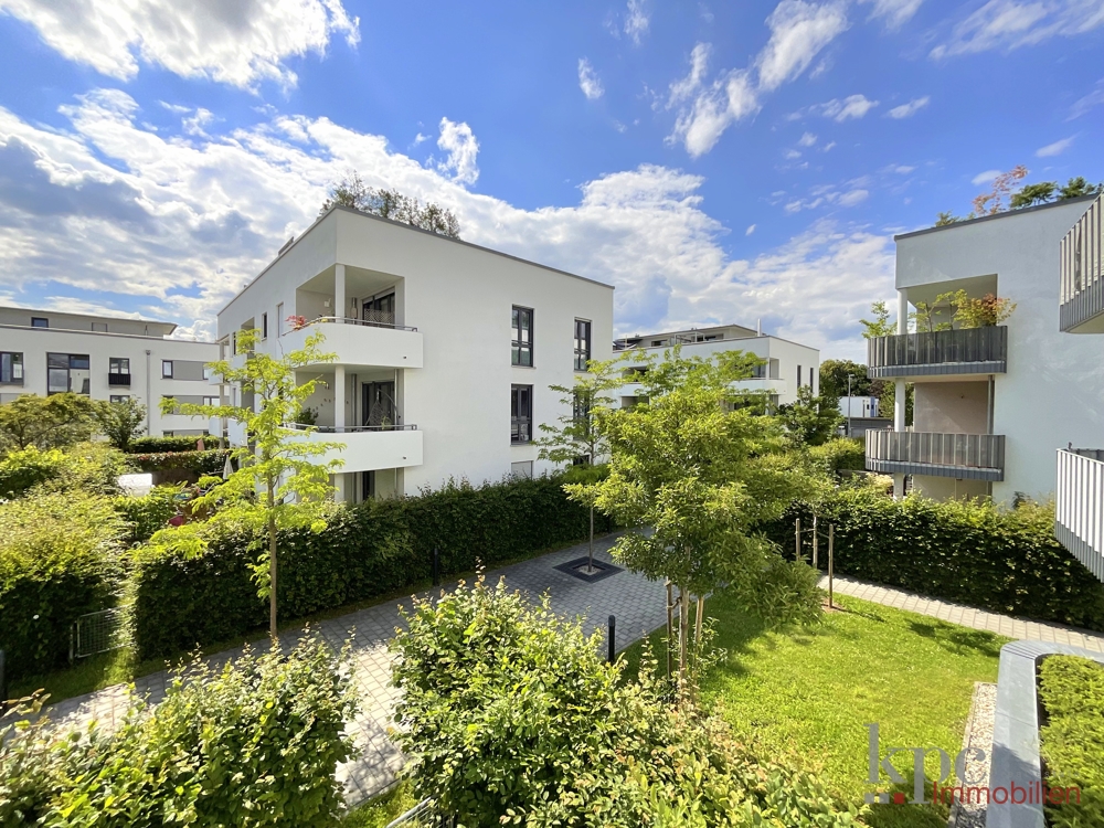 Sonnige 2-Zimmer-Wohnung mit Südwestbalkon! EBK! 400m zur S-Bahn (S4)! - Ausblick